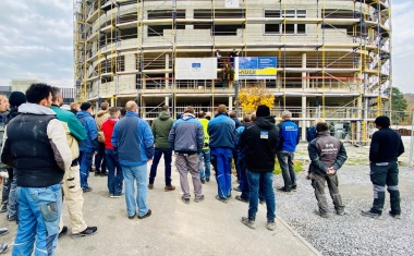 IDS feiert Richtfest für Technologiezentrum