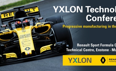 Yxlon Technology Conference mit dem Renault-F1-Team