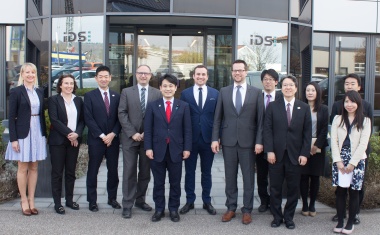 Japanischer Vize-Wirtschaftsminister besucht IDS