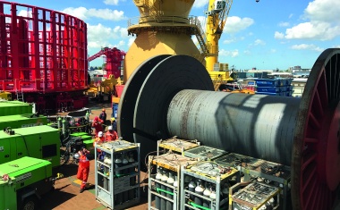 Automatisierungssystem für sichere Kabelkarusselle im Hafen von Rotterdam