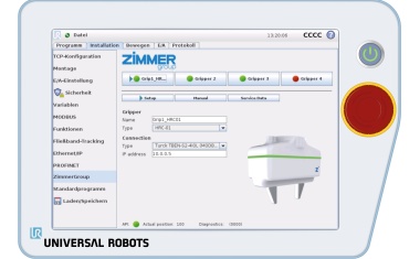 Einfache Installation und Bedienung von Roboterkomponenten