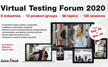 Virtual Testing Forum 2020 im September