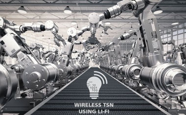 Fraunhofer IPMS entwickelt kabelloses TSN über Li-Fi