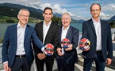Sébastien Buemi ist ab sofort Maxon-Botschafter