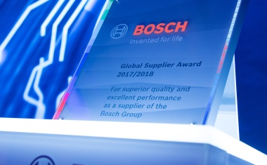 Pepperl+Fuchs erhält Bosch Global Supplier Award