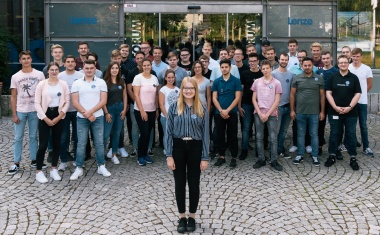 Ausbildungsstart bei Lenze