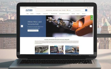 Althen mit neuem Webauftritt