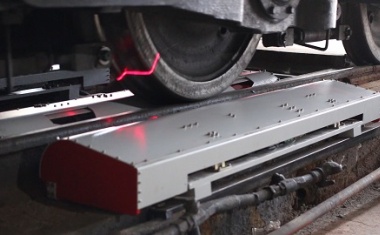 Althen mit Zugradmessung auf der Innotrans