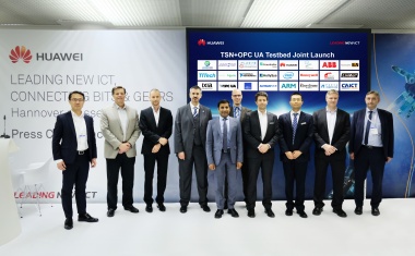 B&R tritt Huawei-Testbed zu OPC UA TSN bei
