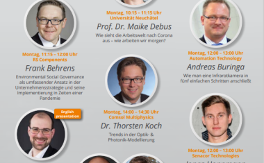 Jetzt online: Konferenzprogramm für Automation, Machine Vision und Photonics