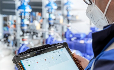 Industrie-Tablet macht Instandhaltung effizienter