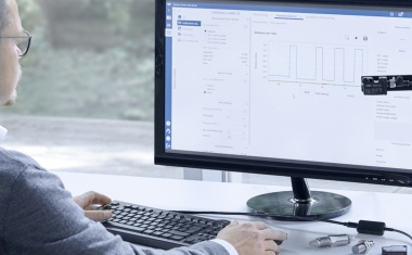 Intuitive PC-basierte Software zum Evaluieren, Parametrieren  und effizienten Nutzen von intelligenten Sensorlösungen