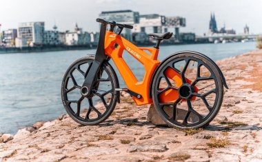 Fahrrad aus recyceltem Kunststoff vorgestellt