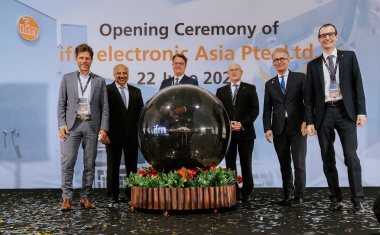 ifm eröffnet Firmengebäude in Singapur