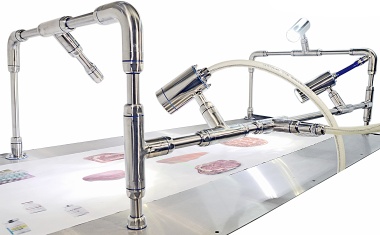 Hygienisches Montagesystem für BV-Komponenten