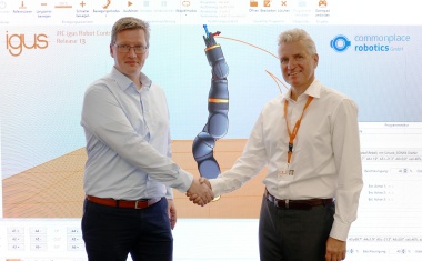 igus kauft Commonplace Robotics