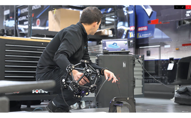 3D-Scanner verbessert die Aero­dynamik und den Fahrerkomfort von Langstrecken-Rennwagen