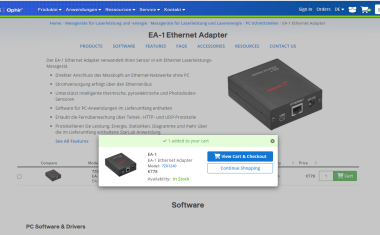 MKS Instruments startet Webshop für Europa