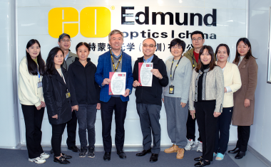 Edmund Optics China erhält ISO-14064-1-Zertifizierung