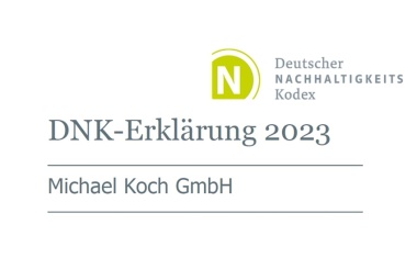 Michael Koch GmbH erfüllt Nachhaltigkeitskodex