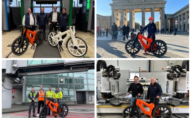 Igus-Bike ist unterwegs