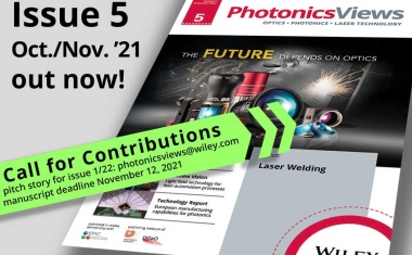PhotonicsViews issue 5/2021 is out
