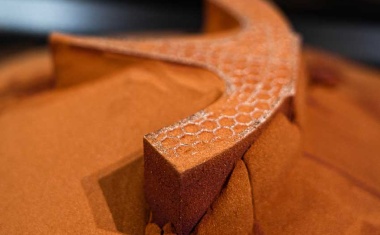 Additively manufactured copper components for linear accelerators