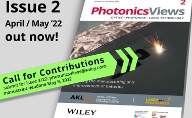 PhotonicsViews issue 2/2022 is out!
