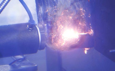 More efficient welding under water
