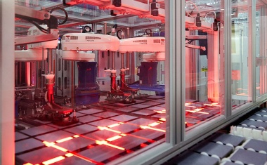 European pilot line for tandem solar cell photovoltaics