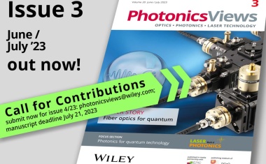 PhotonicsViews issue 3/2023 is out!