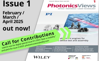 PhotonicsViews issue 1/2025 is out!