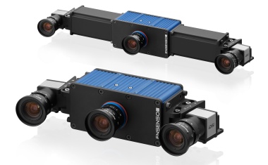 Modulares 3D-Kamerasystem mit 5 MP Industriekameras