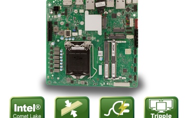 Thin Mini-ITX Mainboard mit 10 Rechenkernen