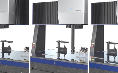 Multisensor-Koordinatenmessgerät mit bis zu drei unabhängigen Sensorachsen