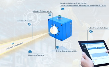 Radarsensor für mikrometerpräzise Distanzmessung