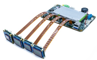 Trägerplatine für Embedded Vision