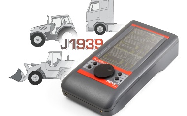 Handheld-Gerät wird zum J1939-Monitor