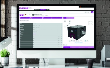 3D-Konfigurator für Zahnstangengetriebe