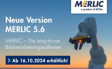 MVTec Merlic: Bildverarbeitung ohne Programmierkenntnisse