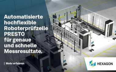 Presto - Automatisierte Robotermesszelle