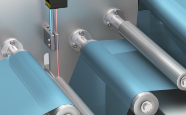 Optical distance sensors with laser