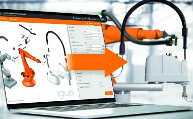 New version of the robot equipment configurator online