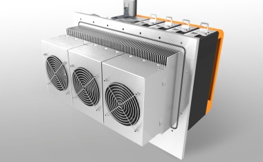 Modular cooling concept for servo amplifiers