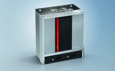 ATX motherboard combined with industrial server housing and power supply