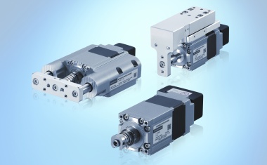 Rotor, ball screw and nut directly integrated