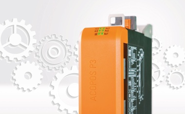 Servo amplifier supports common network configurations