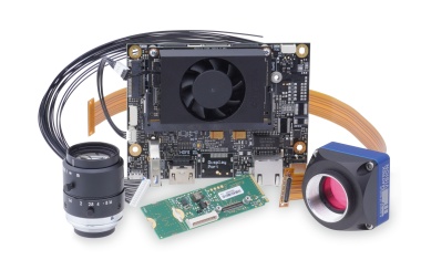 Complete package for implementing embedded vision applications
