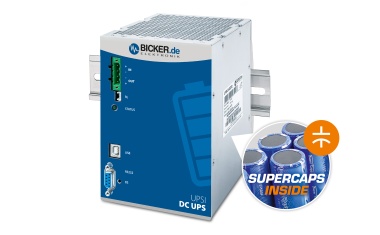 Emergency power supply for industry and safety engineering