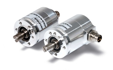 Rotary encoder with Hall sensor technology for demanding environments
